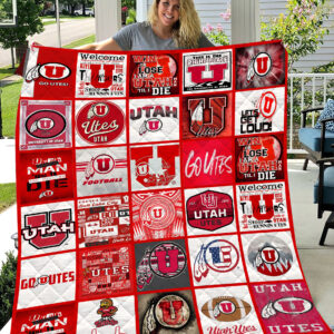 Utah Utes | Fleece Throw Blanket & Quilt V2