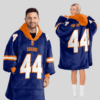 Syracuse Orange - Football Unisex Blanket Hoodie Custom Name And Number