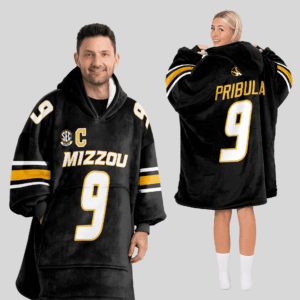 Missouri Tigers - Football Unisex Blanket Hoodie Custom Name And Number