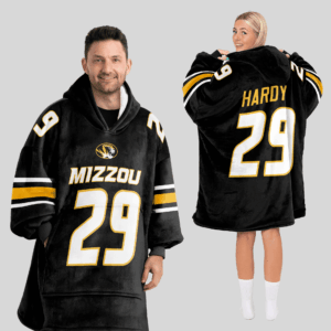 Missouri Tigers - Football Unisex Blanket Hoodie Custom Name And Number
