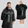 Oregon Ducks - Football Unisex Blanket Hoodie Custom Name And Number
