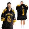 Arizona State Sun Devils - Football Unisex Blanket Hoodie Custom Name And Number