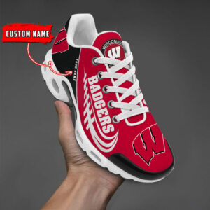 Wisconsin Badgers | Custom Name Shoes 79